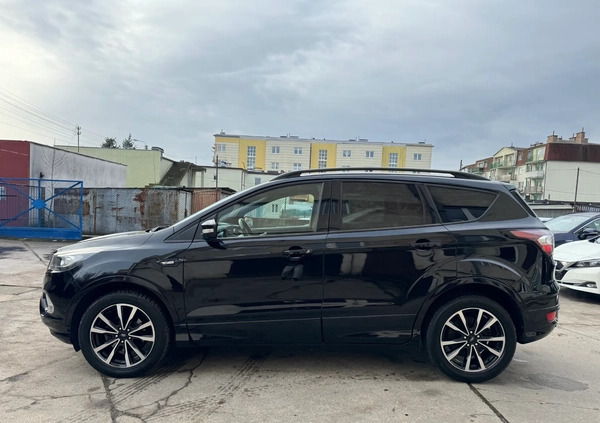 Ford Kuga cena 63960 przebieg: 162800, rok produkcji 2019 z Bydgoszcz małe 379